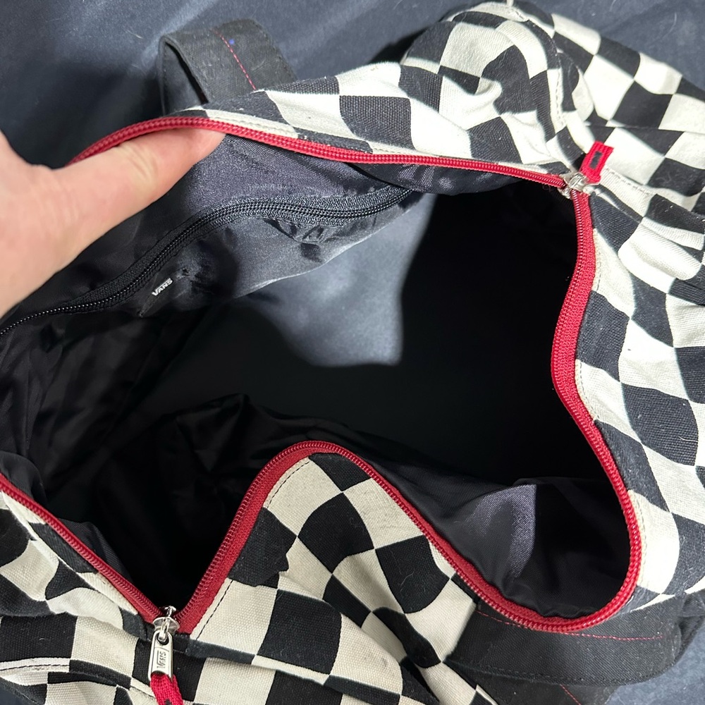 Vintage Vans Checkered Duffel Bag - Picture 4 of 4